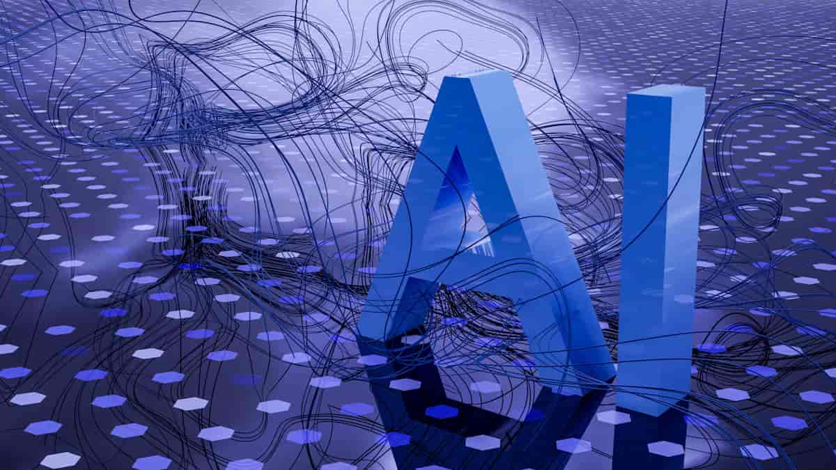 AI Neural Network Background
